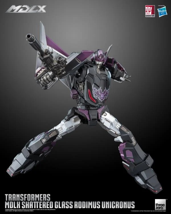 Shattered Glass Rodimus Unicronus MDLX Scale Collectible Figure | Transformers | Threezero