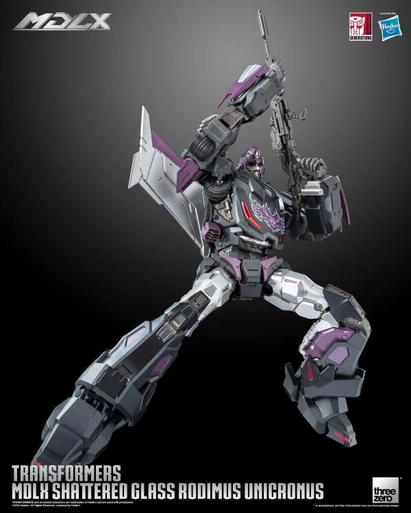 Shattered Glass Rodimus Unicronus MDLX Scale Collectible Figure | Transformers | Threezero