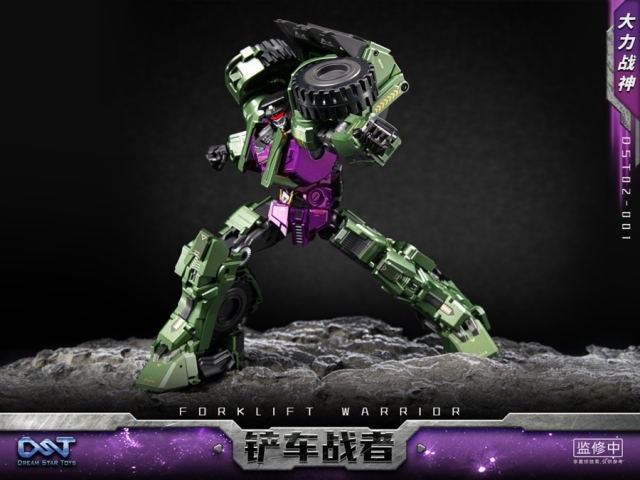 DST02-001 Forklift Warrior | Dream Star Toys Combiner