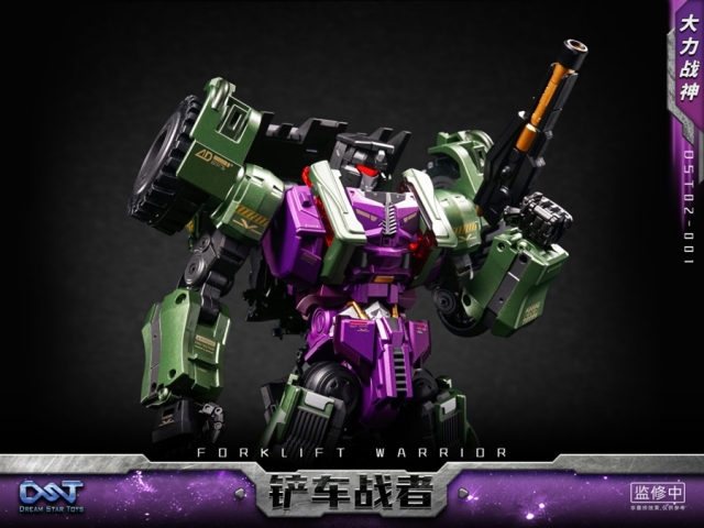 DST02-001 Forklift Warrior | Dream Star Toys Combiner
