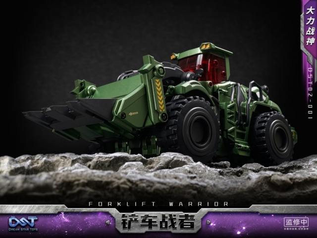 DST02-001 Forklift Warrior | Dream Star Toys Combiner