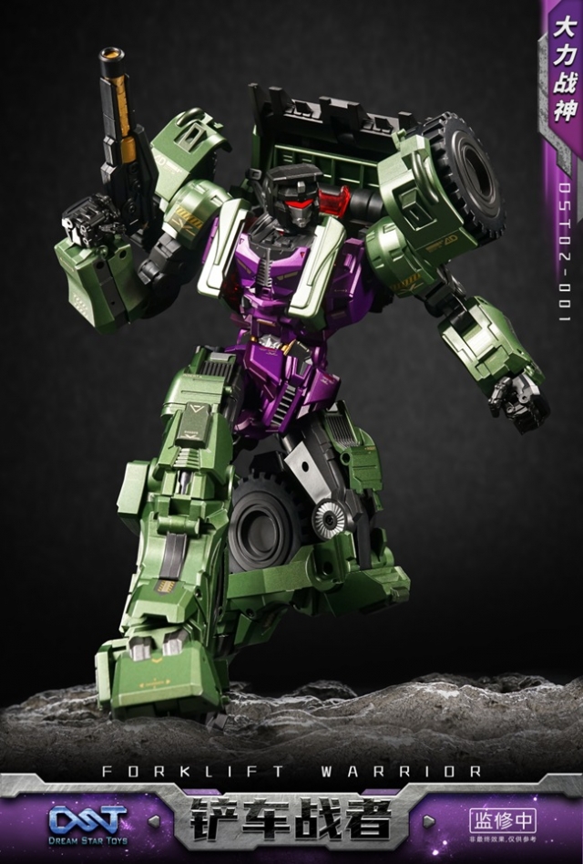 DST02-001 Forklift Warrior | Dream Star Toys Combiner