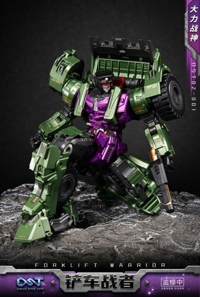 DST02-001 Forklift Warrior | Dream Star Toys Combiner