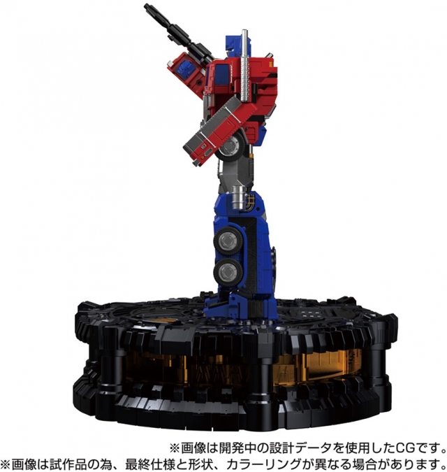KS-01 Convoy KaraKuri Statue T-Spark | Transformers 40th Selection