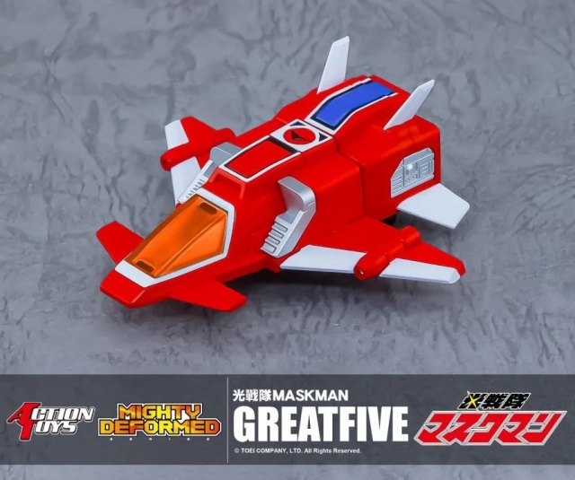 Maskman Great Five Mighty Deformed | Hikari Sentai Maskman | Action Toys
