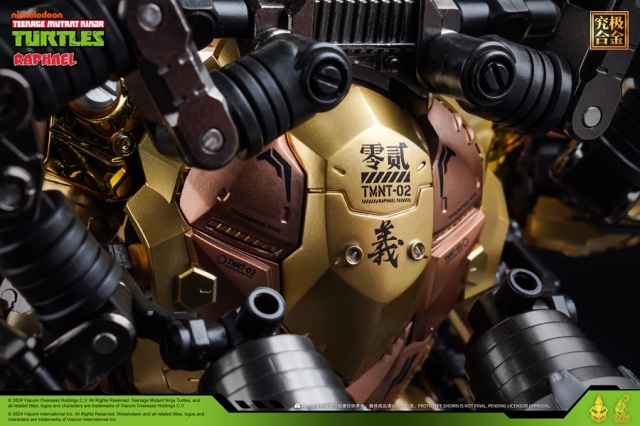HB0086 Raphael Golden Version | Heat Boys TMNT Mecha Figure | TFSource