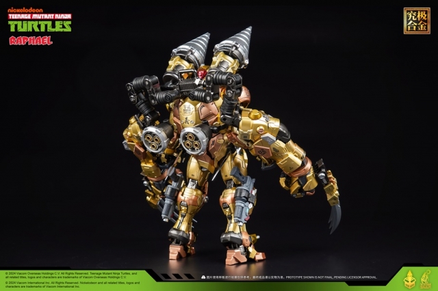 HB0086 Raphael Golden Version | Heat Boys TMNT Mecha Figure | TFSource