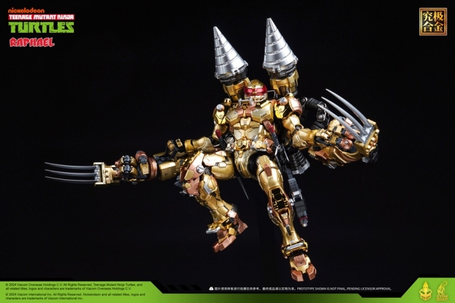 HB0086 Raphael Golden Version | Heat Boys TMNT Mecha Figure | TFSource