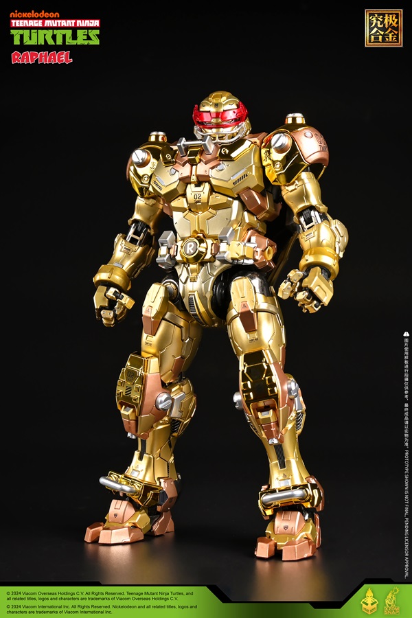 HB0086 Raphael Golden Version | Heat Boys TMNT Mecha Figure | TFSource