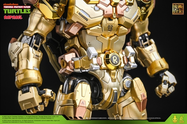 HB0086 Raphael Golden Version | Heat Boys TMNT Mecha Figure | TFSource