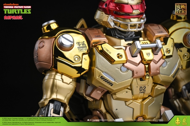 HB0086 Raphael Golden Version | Heat Boys TMNT Mecha Figure | TFSource