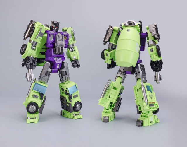 GLA-01 and GLA-02 Set of 2 | Heavy Duty Builder | Mecha Invasion Giant Legion Combiner