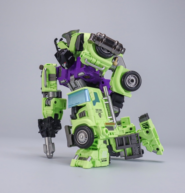 GLA-01 and GLA-02 Set of 2 | Heavy Duty Builder | Mecha Invasion Giant Legion Combiner