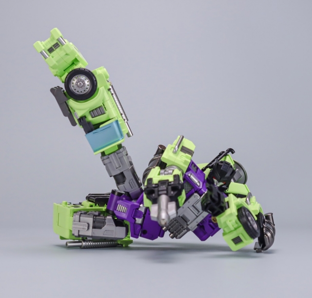 GLA-01 and GLA-02 Set of 2 | Heavy Duty Builder | Mecha Invasion Giant Legion Combiner