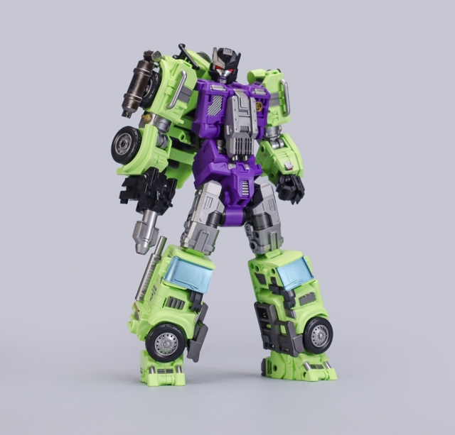 GLA-01 and GLA-02 Set of 2 | Heavy Duty Builder | Mecha Invasion Giant Legion Combiner