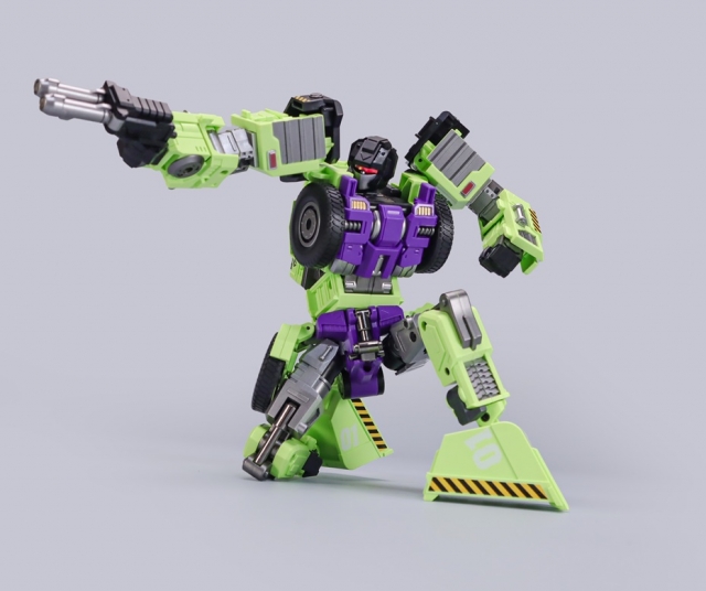 GLA-01 and GLA-02 Set of 2 | Heavy Duty Builder | Mecha Invasion Giant Legion Combiner