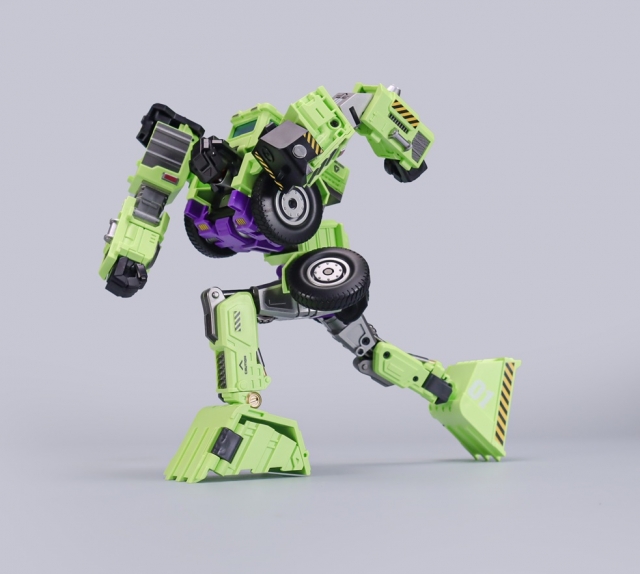 GLA-01 and GLA-02 Set of 2 | Heavy Duty Builder | Mecha Invasion Giant Legion Combiner