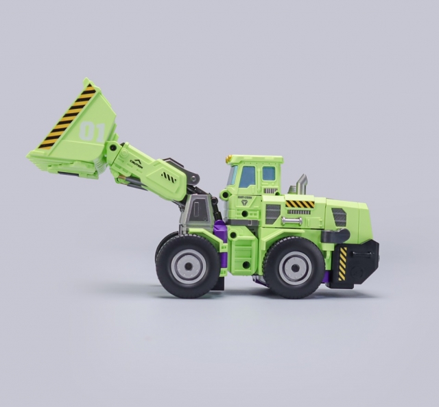 GLA-01 and GLA-02 Set of 2 | Heavy Duty Builder | Mecha Invasion Giant Legion Combiner