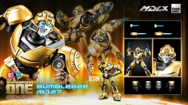 Bumblebee/B127 MDLX Scale Collectible Figure | Transformers One | threezero