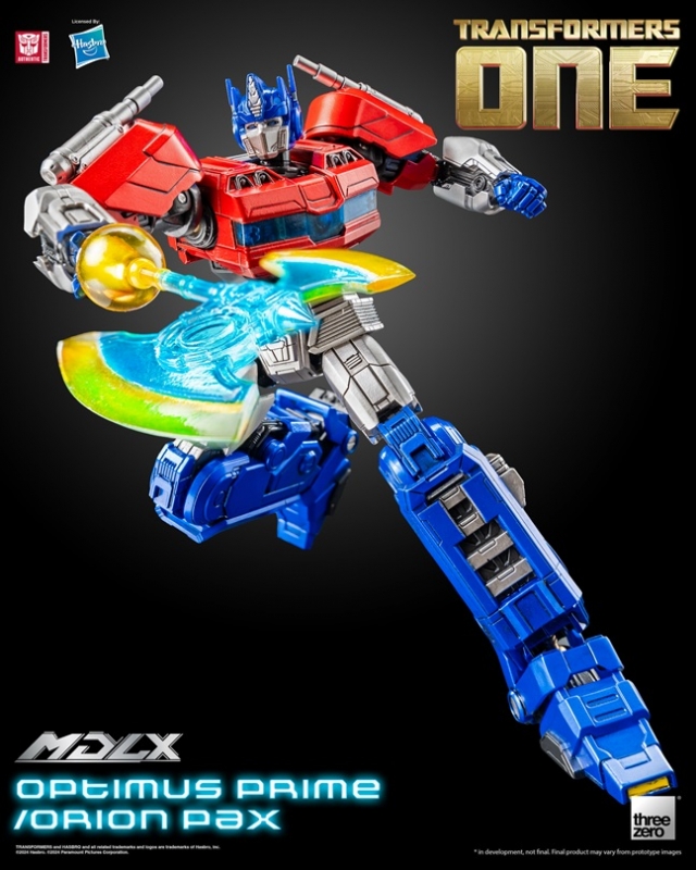 Optimus Prime/Orion Pax MDLX Scale Collectible Figure | Transformers One | threezero