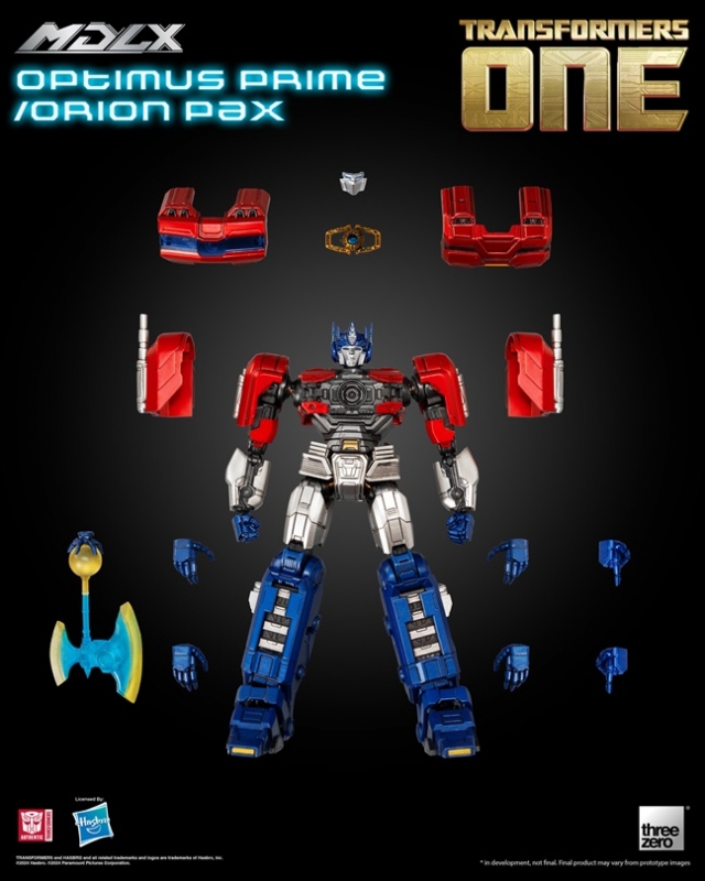 Optimus Prime/Orion Pax MDLX Scale Collectible Figure | Transformers One | threezero