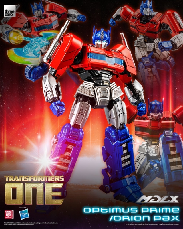 Optimus Prime/Orion Pax MDLX Scale Collectible Figure | Transformers One | threezero