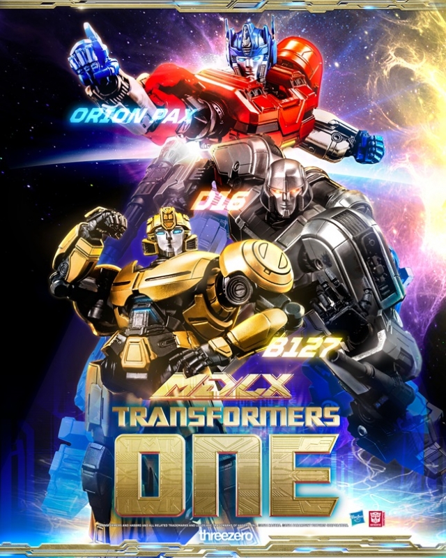 Optimus Prime/Orion Pax MDLX Scale Collectible Figure | Transformers One | threezero