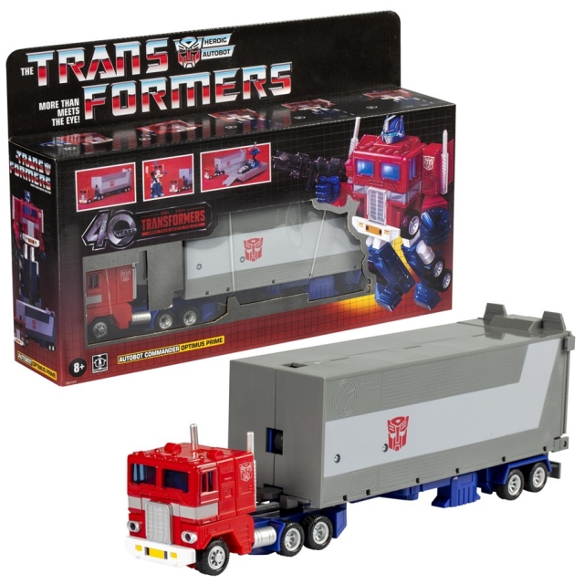 Autobot Commander Optimus Prime 40th Anniversary | Transformers G1 Retro Reissues