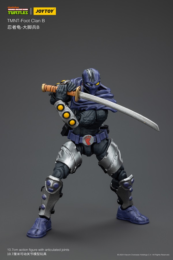 Foot Clan B 1/18 Scale | Teenage Mutant Ninja Turtles | Joy Toy