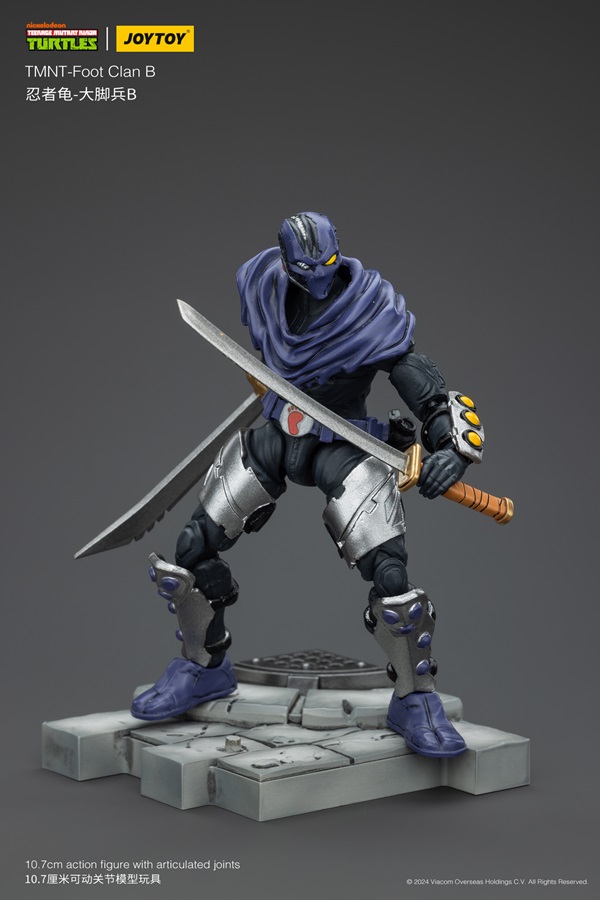 Foot Clan B 1/18 Scale | Teenage Mutant Ninja Turtles | Joy Toy