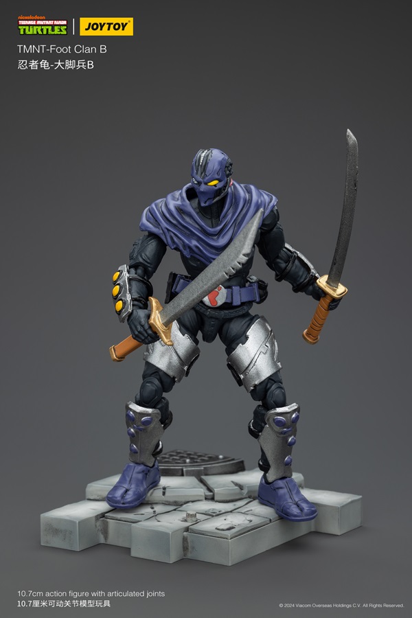 Foot Clan B 1/18 Scale | Teenage Mutant Ninja Turtles | Joy Toy