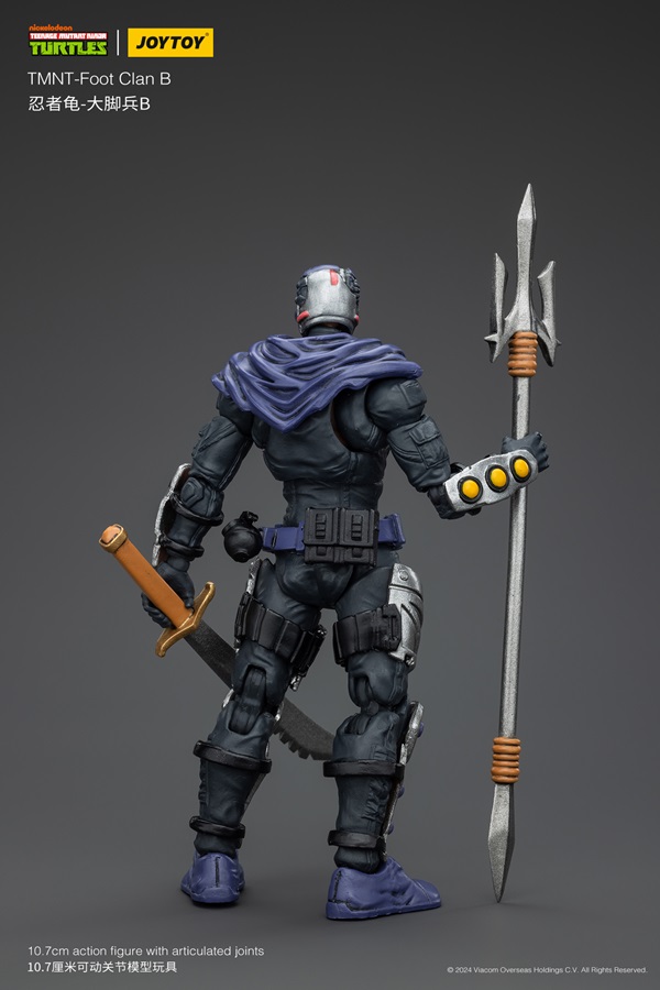 Foot Clan B 1/18 Scale | Teenage Mutant Ninja Turtles | Joy Toy