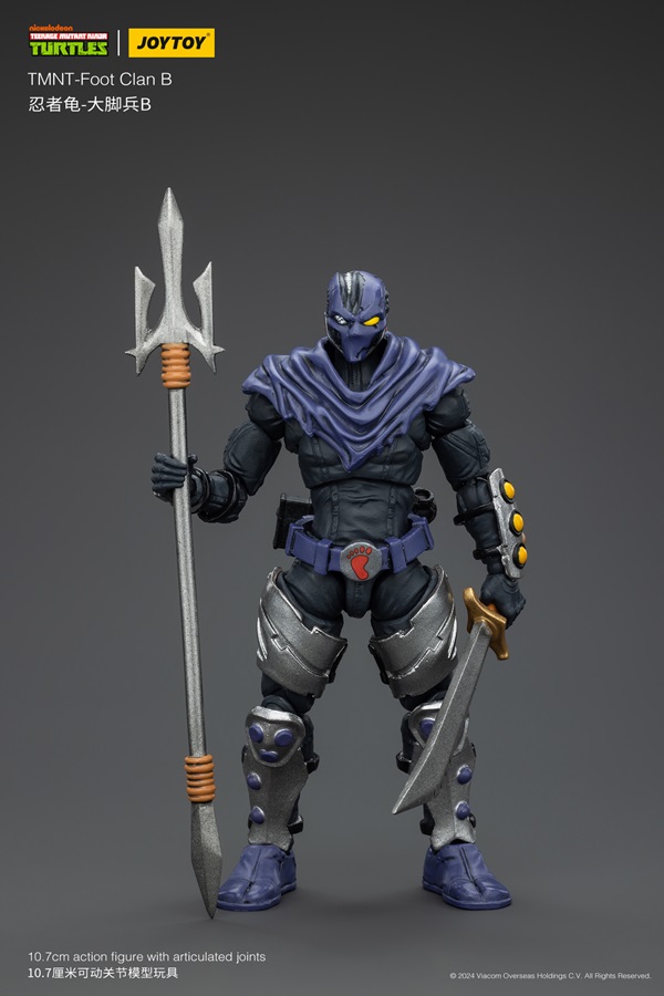 Foot Clan B 1/18 Scale | Teenage Mutant Ninja Turtles | Joy Toy