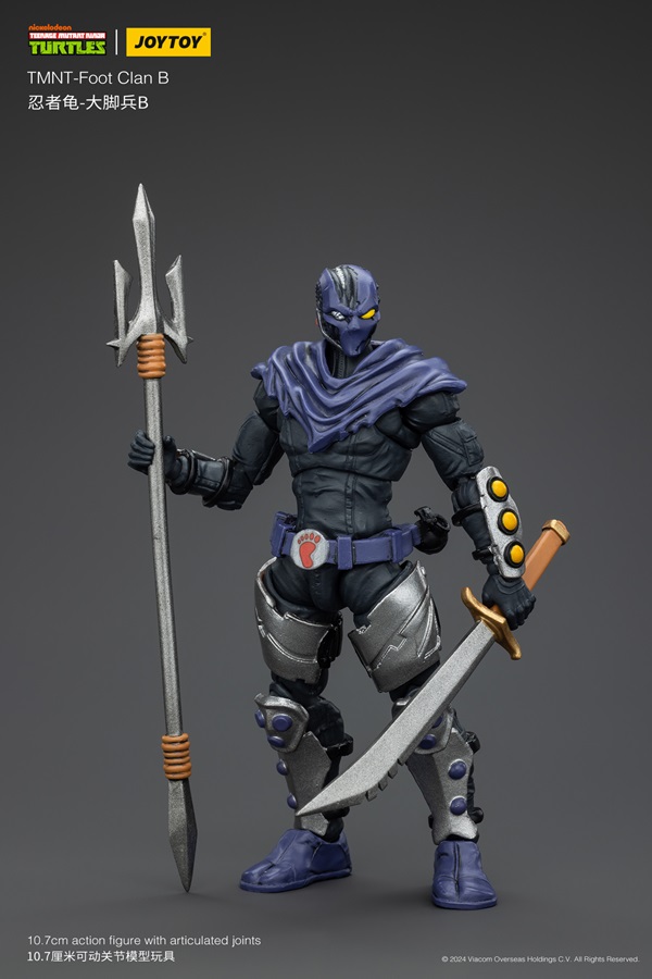 Foot Clan B 1/18 Scale | Teenage Mutant Ninja Turtles | Joy Toy