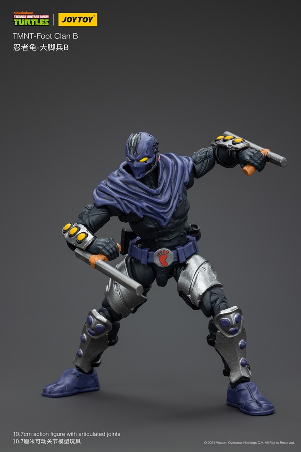 Foot Clan B 1/18 Scale | Teenage Mutant Ninja Turtles | Joy Toy
