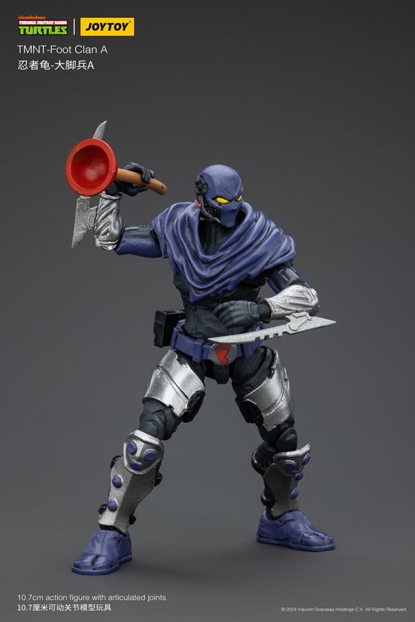 Foot Clan A 1/18 Scale | Teenage Mutant Ninja Turtles | Joy Toy