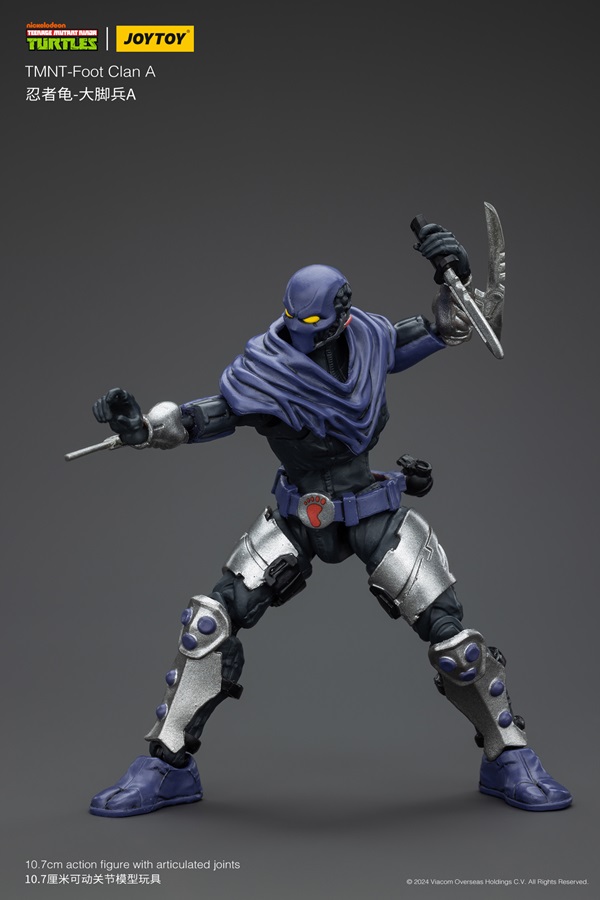 Foot Clan A 1/18 Scale | Teenage Mutant Ninja Turtles | Joy Toy