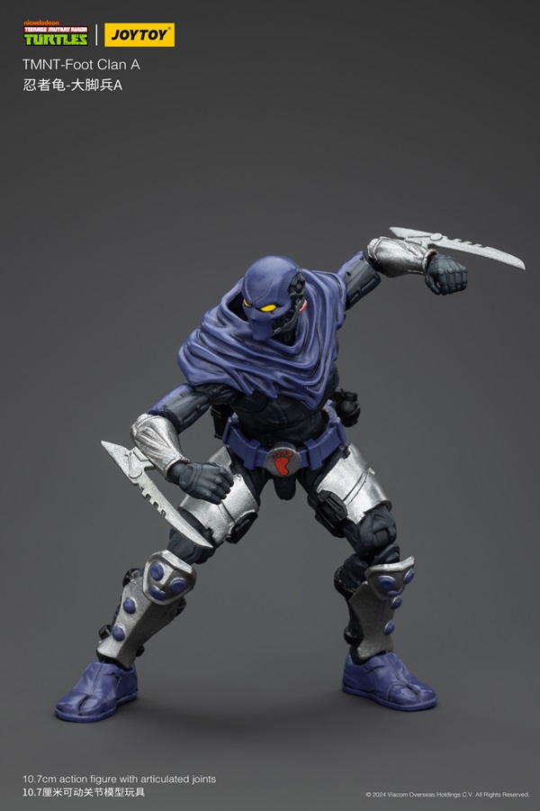 Foot Clan A 1/18 Scale | Teenage Mutant Ninja Turtles | Joy Toy
