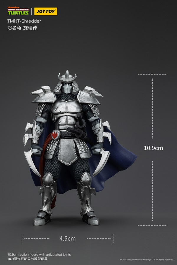 Shredder 1/18 Scale | Teenage Mutant Ninja Turtles | Joy Toy
