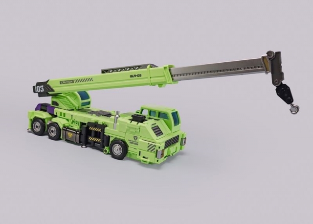 GLA-03 and GLA-04 Set of 2 | Heavy Duty Builder | Mecha Invasion Giant Legion Combiner