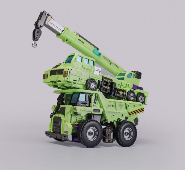 GLA-03 and GLA-04 Set of 2 | Heavy Duty Builder | Mecha Invasion Giant Legion Combiner