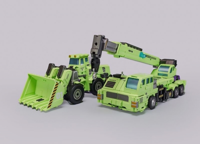 GLA-03 and GLA-04 Set of 2 | Heavy Duty Builder | Mecha Invasion Giant Legion Combiner