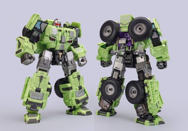 GLA-03 and GLA-04 Set of 2 | Heavy Duty Builder | Mecha Invasion Giant Legion Combiner