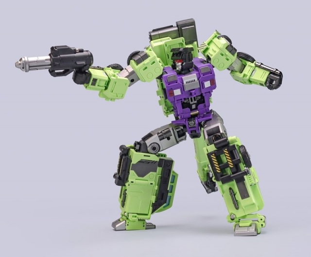 GLA-03 and GLA-04 Set of 2 | Heavy Duty Builder | Mecha Invasion Giant Legion Combiner