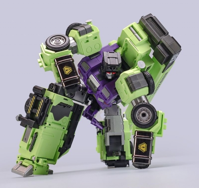 GLA-03 and GLA-04 Set of 2 | Heavy Duty Builder | Mecha Invasion Giant Legion Combiner