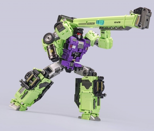 GLA-03 and GLA-04 Set of 2 | Heavy Duty Builder | Mecha Invasion Giant Legion Combiner