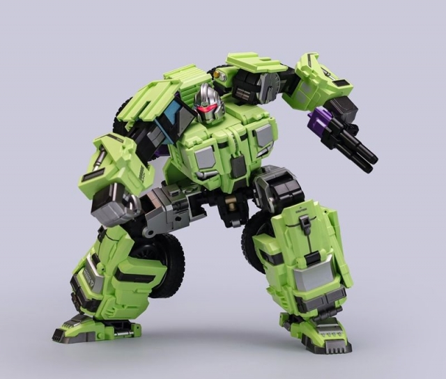 GLA-03 and GLA-04 Set of 2 | Heavy Duty Builder | Mecha Invasion Giant Legion Combiner