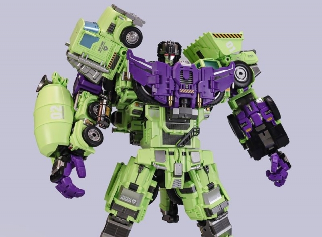 GLA-03 and GLA-04 Set of 2 | Heavy Duty Builder | Mecha Invasion Giant Legion Combiner