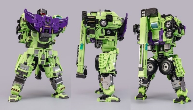 GLA-03 and GLA-04 Set of 2 | Heavy Duty Builder | Mecha Invasion Giant Legion Combiner
