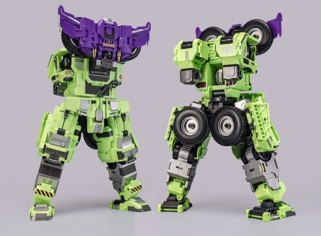GLA-03 and GLA-04 Set of 2 | Heavy Duty Builder | Mecha Invasion Giant Legion Combiner